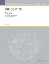 Hindemith, Paul: Sonate für Englischhorn und Klavier 