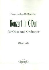 Hoffmeister, Franz Anton: Konzert C-Dur für Oboe und Orchester, Oboe solo 