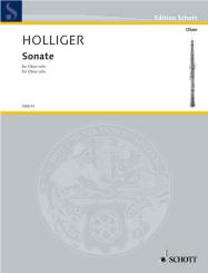 Holliger, Heinz: Sonate für Oboe 