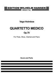 Holmboe, Vagn: Quartetto medico op.70 for flute, oboe, clarinet and piano 