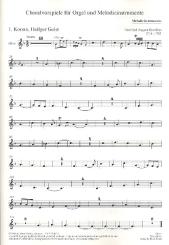 Homilius, Gottfried August: Ausgewählte Werke Reihe 4 Instrumentalwerke Band 1, Melodieinstrument/Oboe 