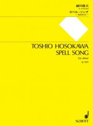 Hosokawa, Toshio: Spell Song for oboe 