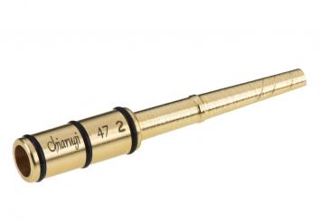 Tubo tornito per oboe: Chiarugi 2M, ottone - 47mm 