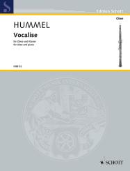 Hummel, Bertold: Vocalise für Oboe und Klavier 