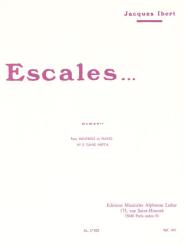 Ibert, Jacques: Escales no. 2 tunis nefta pour hautbois et piano 