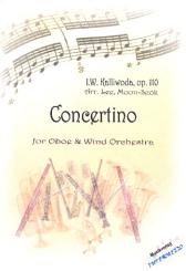 Kalliwoda, Johann Wenzel: Concertino op.110 für Oboe und Blasorchester, Partitur und Stimmen 