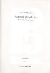 Kolbinger, Karl: Pastorale und Allegro für Flöte, Oboe und Fagott, Partitur und Stimmen 