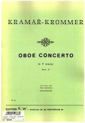Krommer, Franz Vinzenz: Concerto F major op.37  for oboe and orchestra, for oboe and piano 