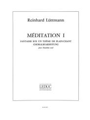 Lüttmann, Reinhard: Méditation 1 pour hautbois seul 