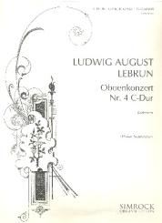 Lebrun, Ludwig August: Concerto C-Dur Nr.4 für Oboe und Orchester, Kadenzen 