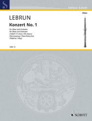 Lebrun, Ludwig August: Konzert d-Moll Nr.1 für Oboe und Orchester, für Oboe und Klavier 