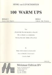 Lijnschooten, Henk van: 100 WARM UPS VOL.1 CONDUCTOR (OBOE, PERCUSSION) 