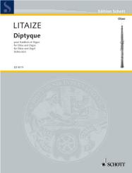Litaize, Gaston: Diptyque für Oboe und Orgel 