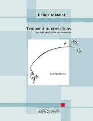 Mamlok, Ursula: Temporal Interrelations für Flöte, Oboe, Violine und Violoncello, Spielpartitur (4 Exemplare) 