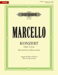 Marcello, Alessandro: Konzert d-Moll für Oboe und Streicher für Oboe und Klavier 