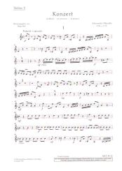 Marcello, Alessandro: Konzert d-Moll für Oboe (Violine), Streicher und Basso continuo (Cembalo/Orgel), Viol, Einzelstimme - Violine II 