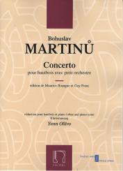 Martinu, Bohuslav: Konzert für Oboe und Kammerorchester für Oboe und Klavier 