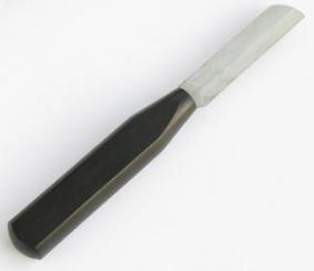 リードナイフ　２面カット　黒檀  