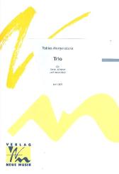 Morgenstern, Tobias: Trio für Oboe, Gitarre und Akkordeon Partitur und Stimmen 