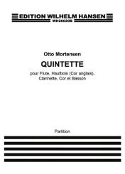 Mortensen, Otto: Quintett für Flöte, Oboe, Klarinette, Horn und Fagott, Partitur 