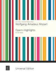 Mozart, Wolfgang Amadeus: Die schönsten Stücke  für 2 Oboen, Partitur 