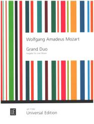 Mozart, Wolfgang Amadeus: Grand Duo für 2 Oboen, Spielpartitur 