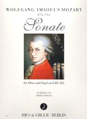 Mozart, Wolfgang Amadeus: Sonate Es-Dur KV282 für Oboe und Orgel 