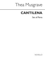 Musgrave, Thea: Cantilena for oboe violin, viola, cello, set of parts 