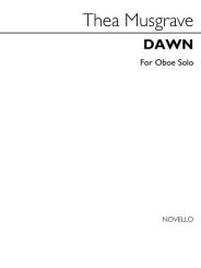 Musgrave, Thea: Dawn for oboe, archive copy 