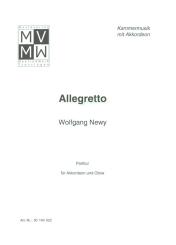 Newy, Wolfgang: Allegretto für Akkordeon und Oboe 