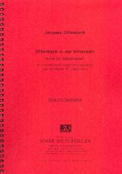 Offenbach, Jacques: Offenbach in der Unterwelt für Flöte, 2 Oboen, 2 Klarinetten, 2 Hörner, 2 Fagotte, Stimmen 