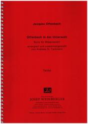Offenbach, Jacques: Offenbach in der Unterwelt für Flöte, 2 Oboen, 2 Klarinetten, 2 Hörner, 2 Fagotte, Partitur 