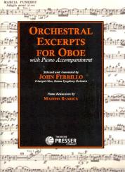 Orchestral Excerpts for oboe and piano 