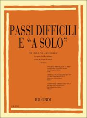 Passi difficili e a solo vol.1 per oboe e per corno inglese da opere liriche, italiane 