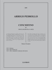 Pedrollo, Arrigo: Concertino per oboe ed orchestra d'archi per oboe e piano 