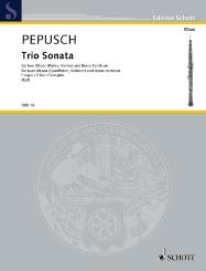 Pepusch, Johann Christoph: Triosonate F-Dur für 2 Oboen (Flöte, Violine) und Basso continuo 