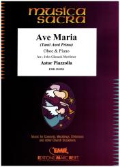 Piazzolla, Astor: Ave Maria (Tanti Anni Prima) für Oboe und Klavier 