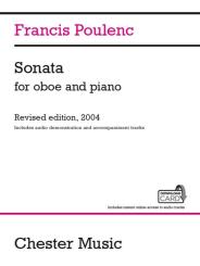 Poulenc, Francis: Sonata (+Download Card) for oboe and piano 