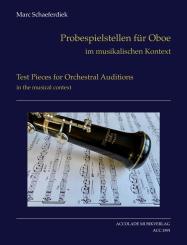 Probespielstellen für Oboe 