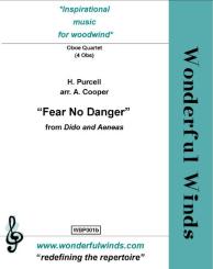 Purcell, Henry: Fear No Danger for 4 oboes, score and parts 