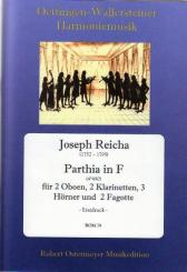 Reicha, Joseph: Parthia F-Dur für 2 Oboen, 2 Klarinetten, 3 Hörner und, 2 Fagotte,  Partitur und Stimmen 