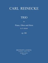 Reinecke, Carl: Trio a-Moll op.188 für Oboe, Horn und Klavier, Stimmen 