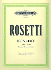 Rosetti, Antonio (Franz Anton Rössler): Konzert C-Dur für Oboe und Orchester, für Oboe und Klavier 