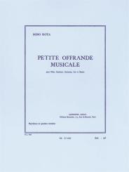 Rota, Nino: Petite offrande musicale pour flute, hautbois, clarinette, cor et basson, partition+parties 