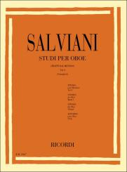 Salviani, Clemente: Studi per oboe vol.1  