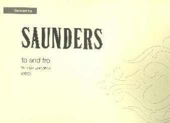 Saunders, Rebecca: To and fro for violin and oboe 