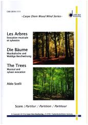 Scelli, Aldo: The Trees for woodwind ensemble (flute, oboe, clarinets, bass clarinet), score and parts 