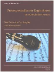 Schaeferdiek, Marc: Probespielstellen im musikalischen Kontext für Englischhorn (Cor Anglais) 