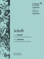 Schelb, Josef: Konzert für Englischhorn und Streichorchester für Oboe und Klavier 