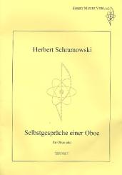 Schramowski, Herbert: Selbstgespräche einer Oboe  
